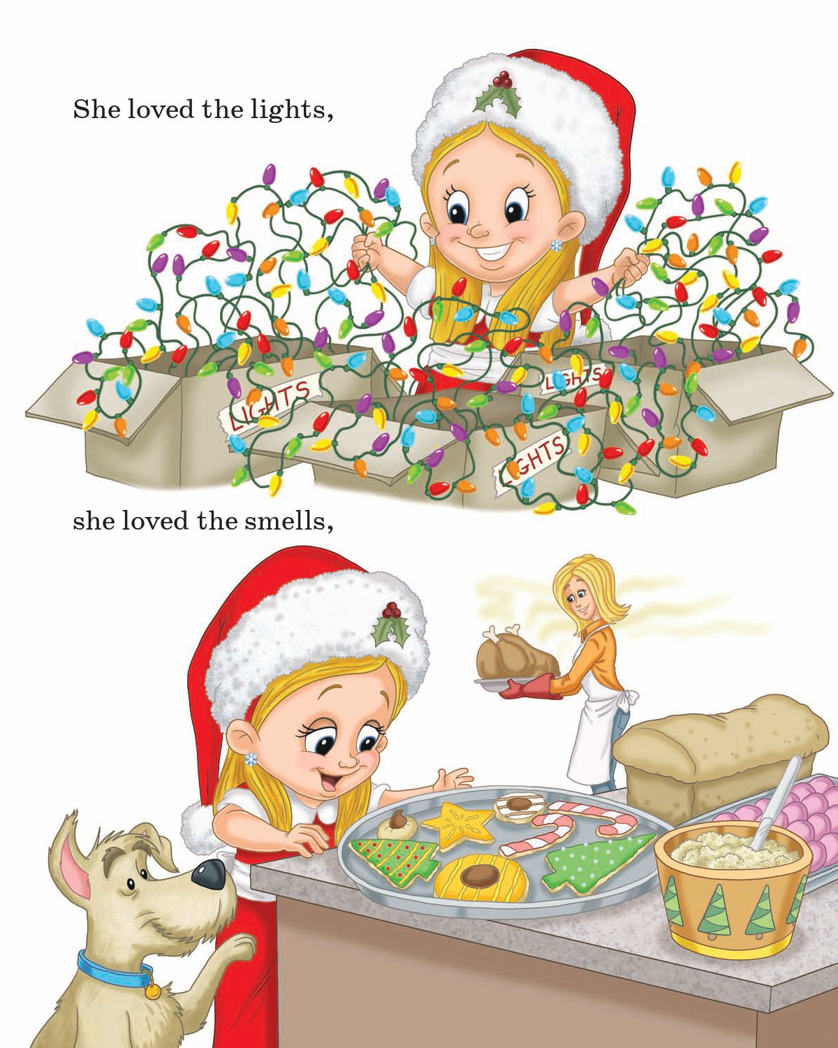 Holly Holiday and the Christmas Forest Hardcover Book