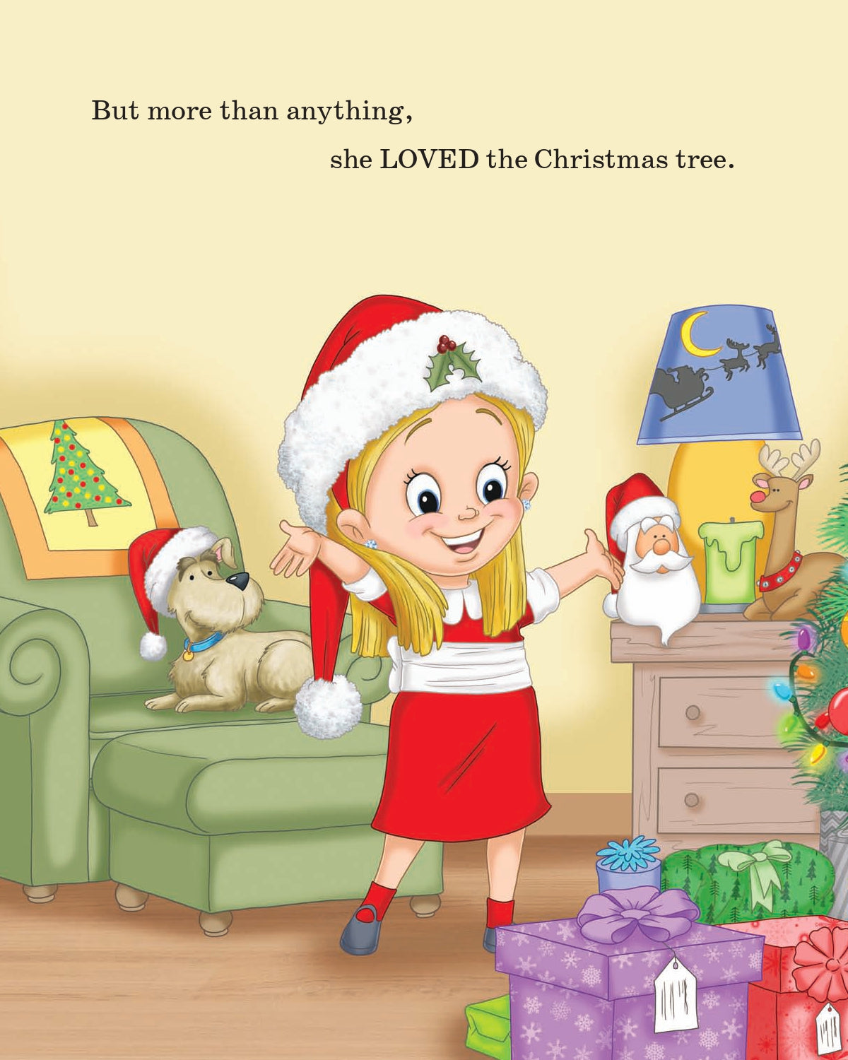 Holly Holiday and the Christmas Forest Hardcover Book