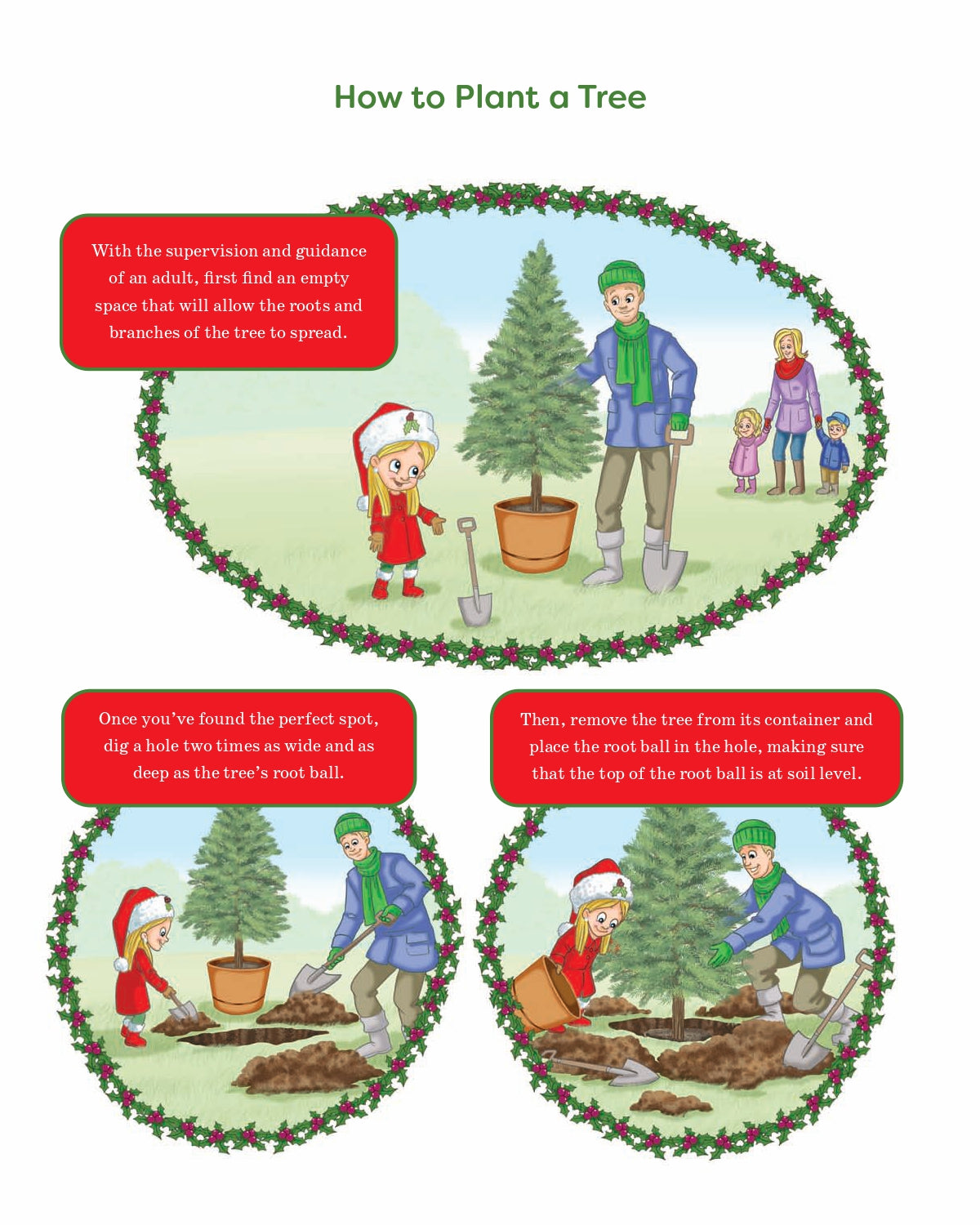 Holly Holiday and the Christmas Forest Hardcover Book